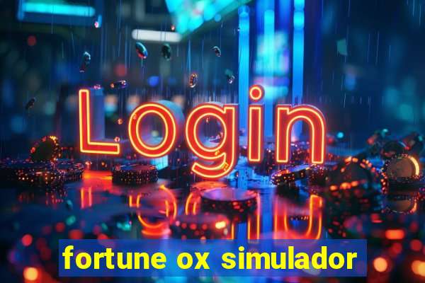 fortune ox simulador